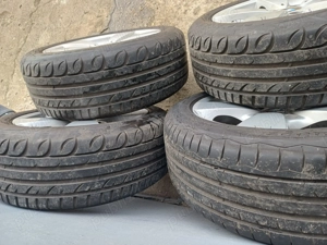 Jante BMW R17 5x120 cu anvelope vară  - imagine 3