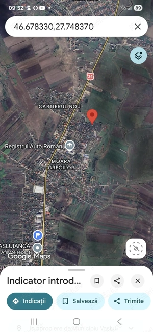 Teren intravilan de vânzare   1150 mp   Vaslui, suburbia Moara Grecilor - imagine 4