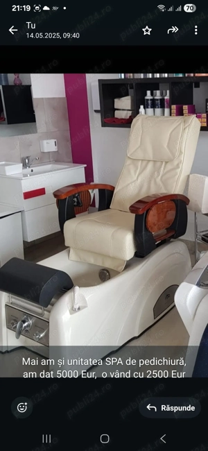 De vânzare unitate SPA pedichiură 