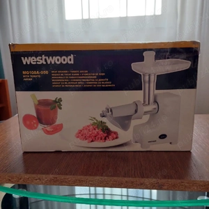 Masina de tocat + storcator de rosii Westwood, putere 500 W