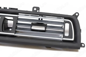 Grila centrala ventilatie BMW F10 F11 F18 Cromata Luxury - imagine 2