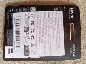 Stick LEXAR JumpDrive D400 256 GB, Dual Type C & A, USB 3.2 Gen 1, 130 MBs, METALIC - NOU, SIGILAT - imagine 2