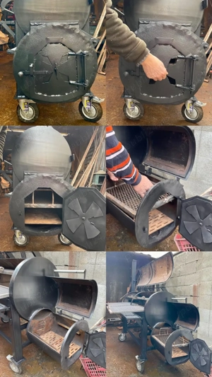 Smoker Grill Profesional + Comandă personalizată - imagine 5