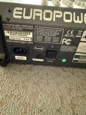 Mixer Behringer Europower PMP 1000 - imagine 3