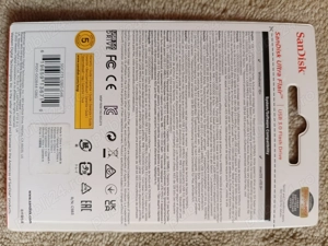 Stick SanDisk Ultra Flair 128 GB, USB-A 3.2 Gen 1, high speed 150 MBs, METALIC - NOU, SIGILAT - imagine 2