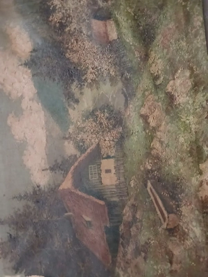 set 2 picturi ulei pe panza - imagine 3