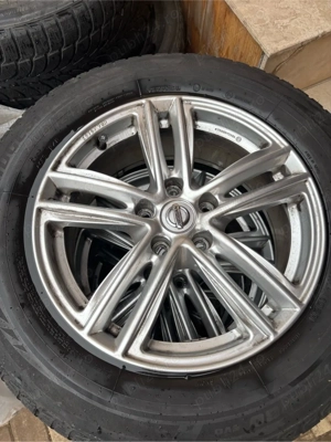 jante cu cauciucuri 225/65/17 nissan xtrail bridgestone 