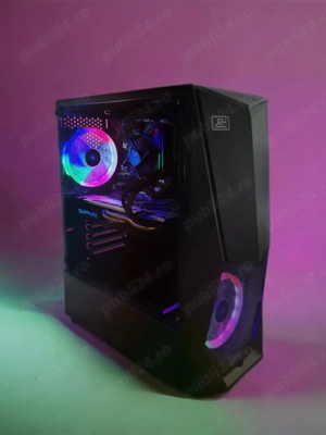 PC Gaming Intel Xeon 1240 v3( I7 4770), 16 gb RAM, SSD +HDD 500, AMD RX 580