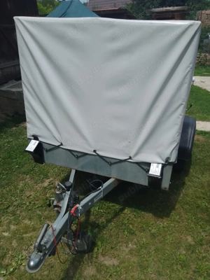 Vand remorca cu un ax si prelata - imagine 2