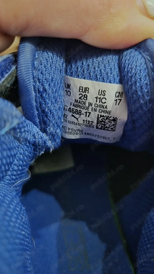 Ghete PUMA băieți mărime 28 - imagine 3