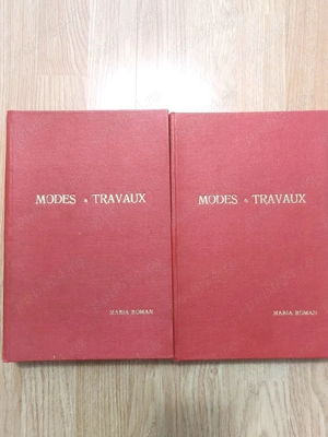 Lot 10 Reviste Modes & Travaux Franta anul 1970 colegate