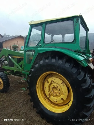 Tractor John Deere 3130lungime 5500mm lățime 2050 cc 5393 tracțiune spate an fabricație 1978.