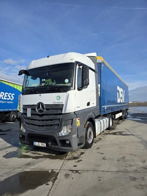 Ansamblu Mercedes Actros MP4 1845 Krone 2017  - imagine 3