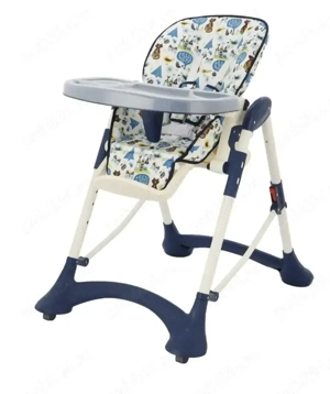 Scaun de masă reglabil Mappy, navy-blue