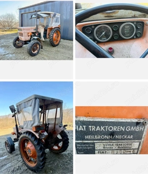 Tractor Fiat 450-UTB 445,import recent,fabricat la Brasov pt exportTOP - imagine 5