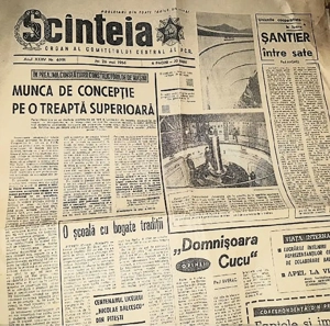 Ziar de colectie - SCÎNTEIA din anul 1966