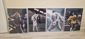 Vand tablouri cu fotbalisti puzzle inramat