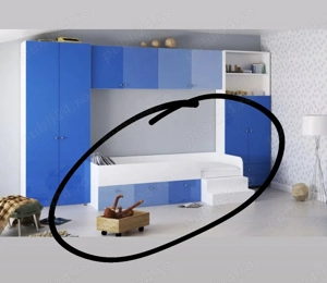 Vând pat cu saltea URGENT 