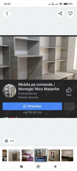 Mobila pe Comanda Prahova Dâmbovița 