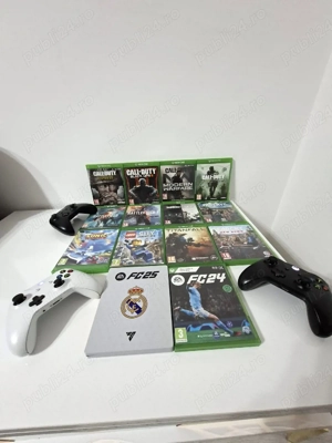 xbox one + 3 manete 16 jocuri  - imagine 3