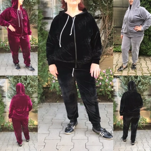 Trening dama , catifea soft , marimi mari