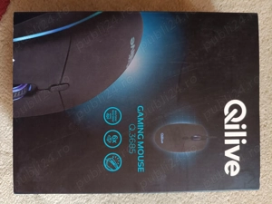 Mouse Gaming QILIVE  Q.3685, 4000 DPI, RGB, cablu USB 1,8 m - NOU, SIGILAT - imagine 2