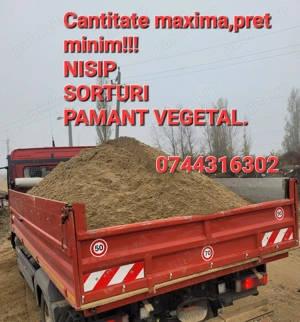 Transport agregate, Nisip bazarca,piatra sparta pământ vegetal 