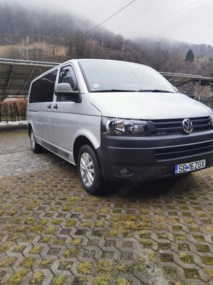 VW T5 Facelift lung 4X4 9 locuri 2015 140 cai TVA deductibil - imagine 2