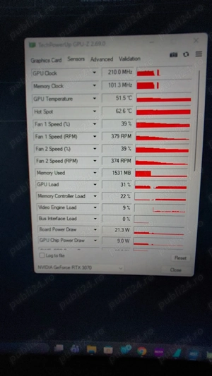 Vand placa video Zotac RTX3070