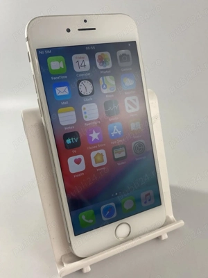  Telefon Apple iPhone 6 - 16GB - White , baterie 87% - Stare foarte buna