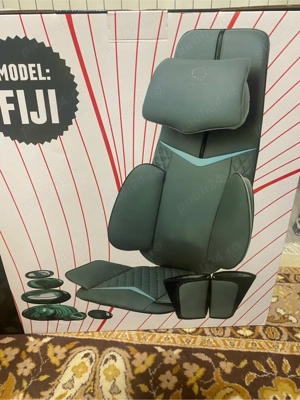 Pelerină masaj FIJI cu încălzire   ideală pentru dureri de spate - imagine 2