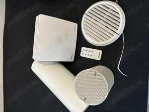 Ventilator cu Recuperare de Caldura ELICENT REC DUO 100 PLUS RC