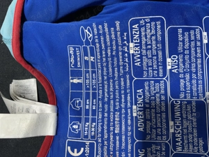 DECATHLON Vestă Înot Spumă Albastru cu Roşu Vesta inot copil - imagine 4