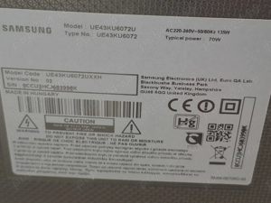 Televizor smart Samsung 4 K 108 cm - imagine 3