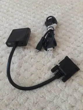 Vand converter DIGITUS - VGA hdmi ca nou - imagine 2