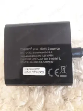Vand converter DIGITUS - VGA hdmi ca nou - imagine 5