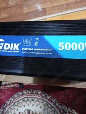 invertor de 12v 220 5000w - imagine 2