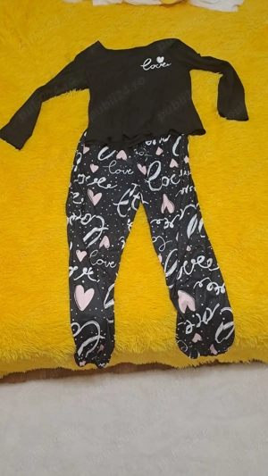 Pijamale cu inimioare