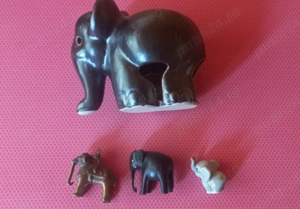 Lot 4 elefanți decor sau sfeșnic