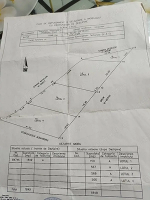 Vand teren Comuna Bradu