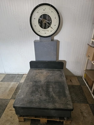 Vând cântar tip basculă 0 - 500 kg