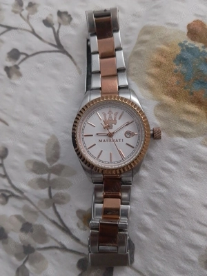Ceas Damă Maserati Competizione R8853100504   Elegant, Bicolor (Argintiu Rose Gold)