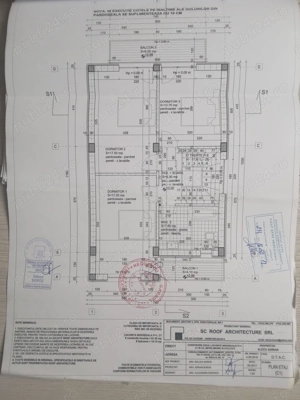 De vanzare teren plus fundatie casa cu etaj si proiect  - imagine 3