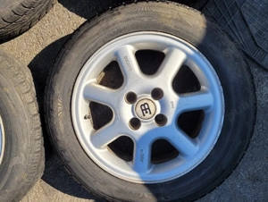 Jante Bugatti, R15 cu anvelope vara - imagine 3