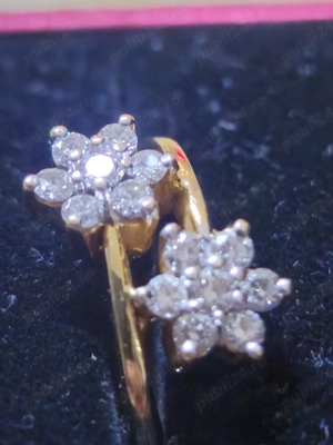 set inel si cercei cu diamante