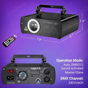 Laser rgb KeoBin - imagine 2