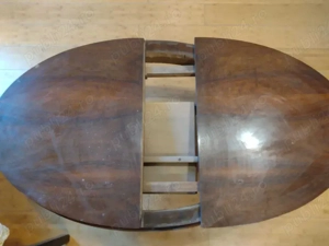 Masă extensibilă din lemn masiv ideală pentru recondiționare