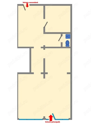 Vand spatiu comercial in Baile Herculane, 80mp, zona blocurilor, trafic auto si pietonal - imagine 3