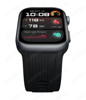  Huawei D2   Smartwatch cu MĂSURARE TENSIUNE, ECG, SpO2   Black - imagine 3