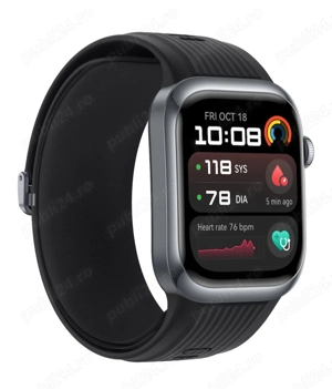  Huawei D2   Smartwatch cu MĂSURARE TENSIUNE, ECG, SpO2   Black - imagine 2